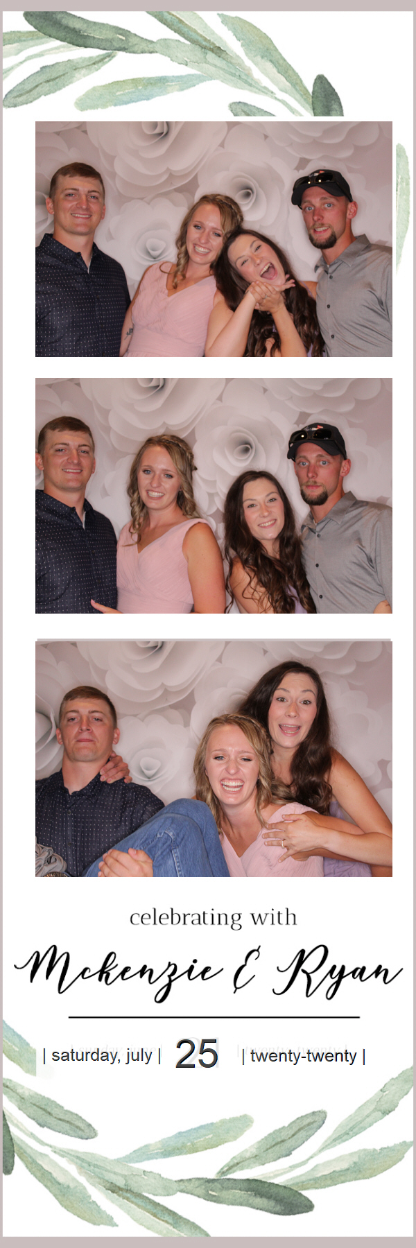 McKenzie & Ryan's Wedding | View more photos from the event at gallery.photoboothbillings.com/u/PhotoBoothBillings/McKenzie-Ryans-Wedding